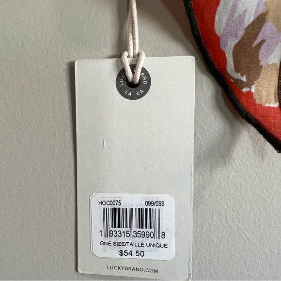 Lucky Brand woven Straw Style Sun hat​ - Picture 4 of 4